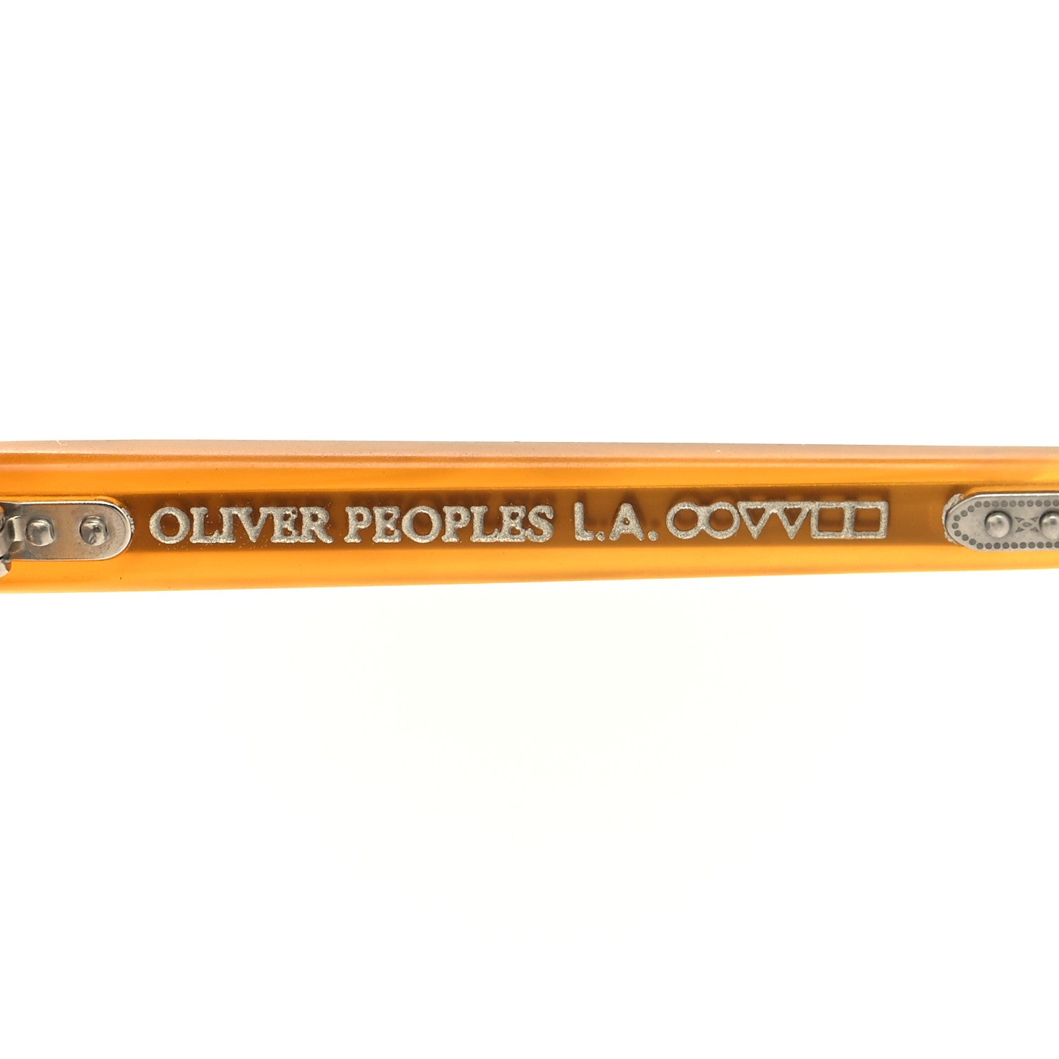 Oliver Peoples Gregory Peck 1962 Sunglasses Amber Tortoise 5 of 10