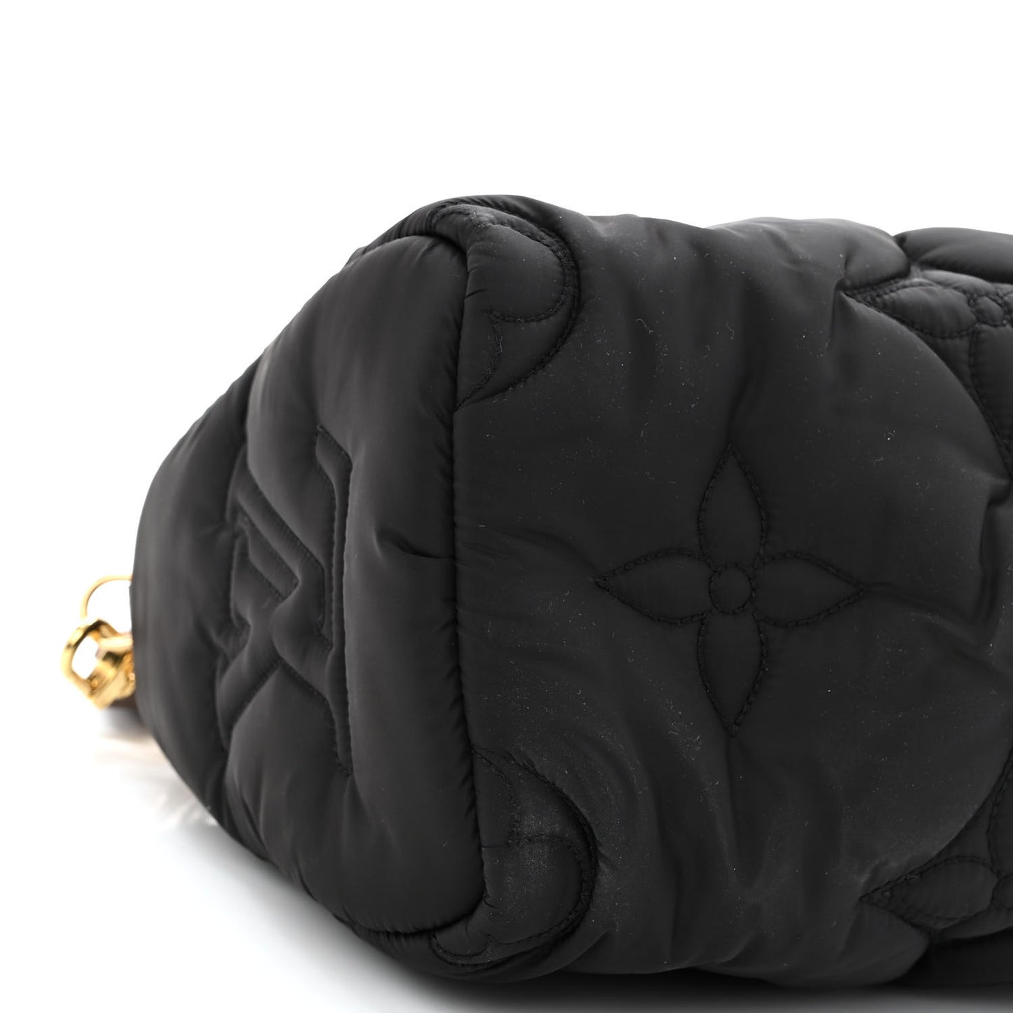 LOUIS VUITTON Econyl Mini Monogram Pillow Speedy Bandouliere 25 Black