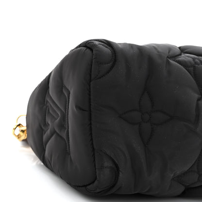 Louis Vuitton LOUIS VUITTON Econyl Mini Monogram Pillow Speedy Bandouliere 25 Black 8 of 9