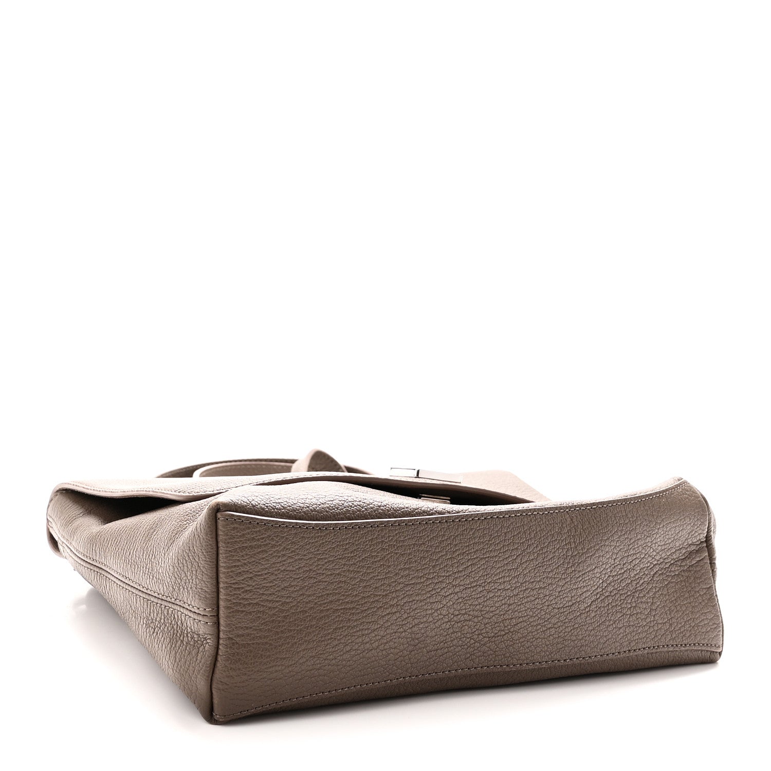 Mulberry Grained Calfskin Freya Satchel Clay 3 of 8