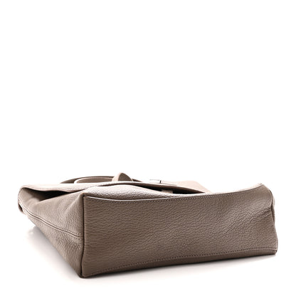 Mulberry Grained Calfskin Freya Satchel Clay 3 of 8