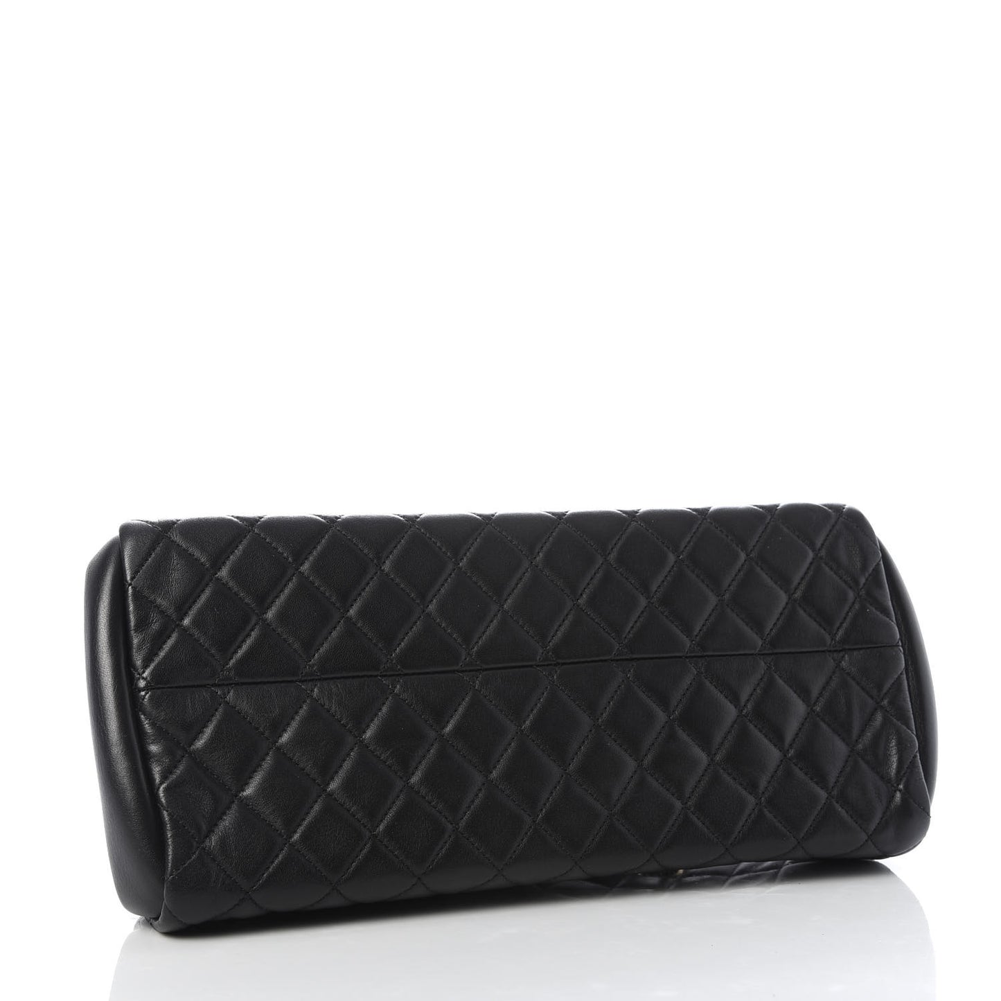 Lambskin Quilted Medium Just Mademoiselle Black