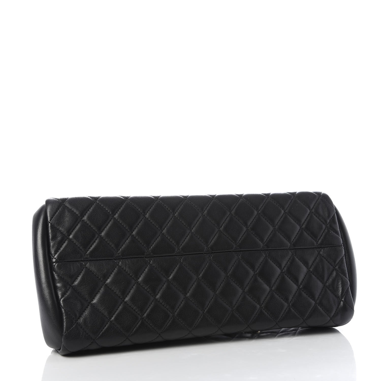 Chanel Lambskin Quilted Medium Just Mademoiselle Black 4 of 9