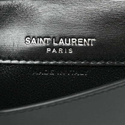 Saint Laurent Ultra Soft Calfskin Coin Wallet Black 6 of 13