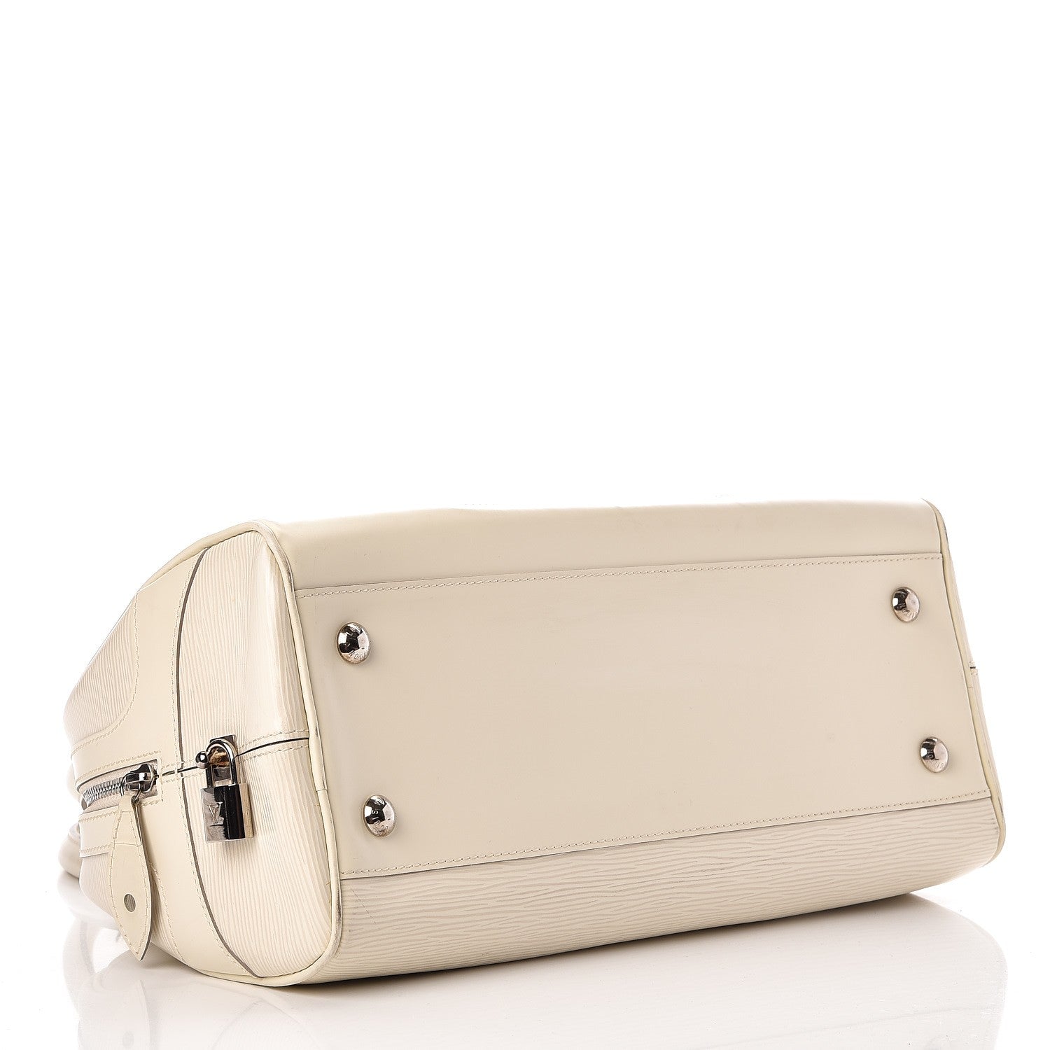 Louis Vuitton Epi Bowling Montaigne GM Ivory 4 of 12