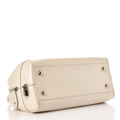 Louis Vuitton Epi Bowling Montaigne GM Ivory 4 of 12