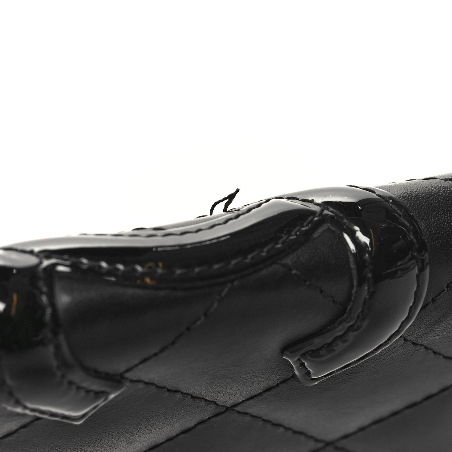 Chanel Calfskin Quilted Cambon 6 Key Holder Black 10 of 11