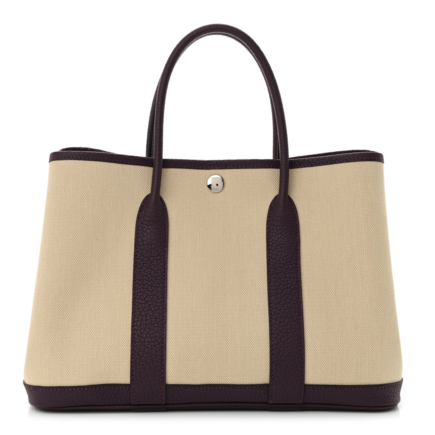 Hermes Toile Militaire Negonda Garden Party 30 TPM Beton Cassis 1 of 10