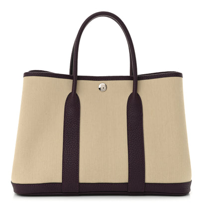 Hermes Toile Militaire Negonda Garden Party 30 TPM Beton Cassis 1 of 10