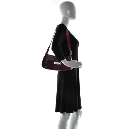 Christian Dior Canvas Calfskin Street Chic Columbus Ave Burgundy 2 of 13