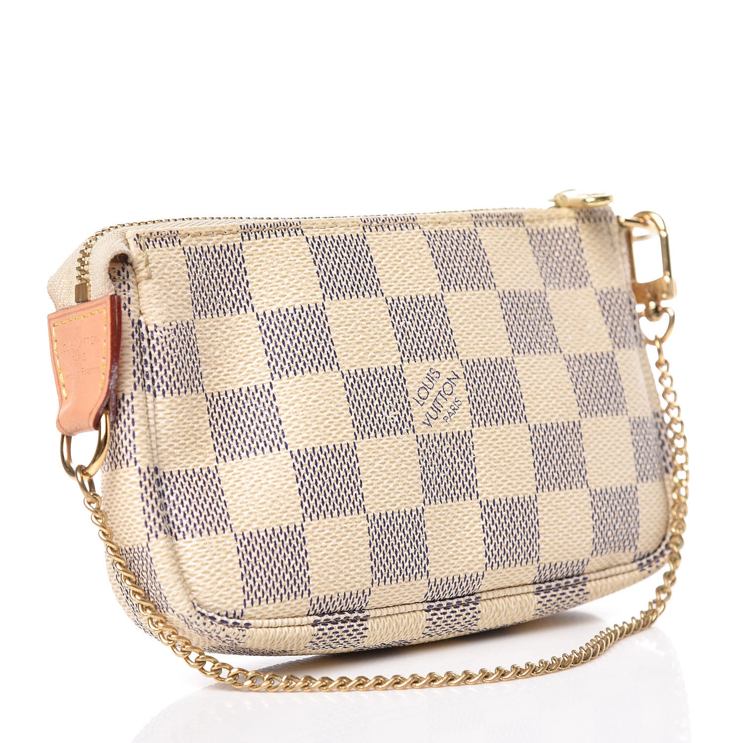 Louis Vuitton Damier Azur Mini Pochette Accessories 3 of 11