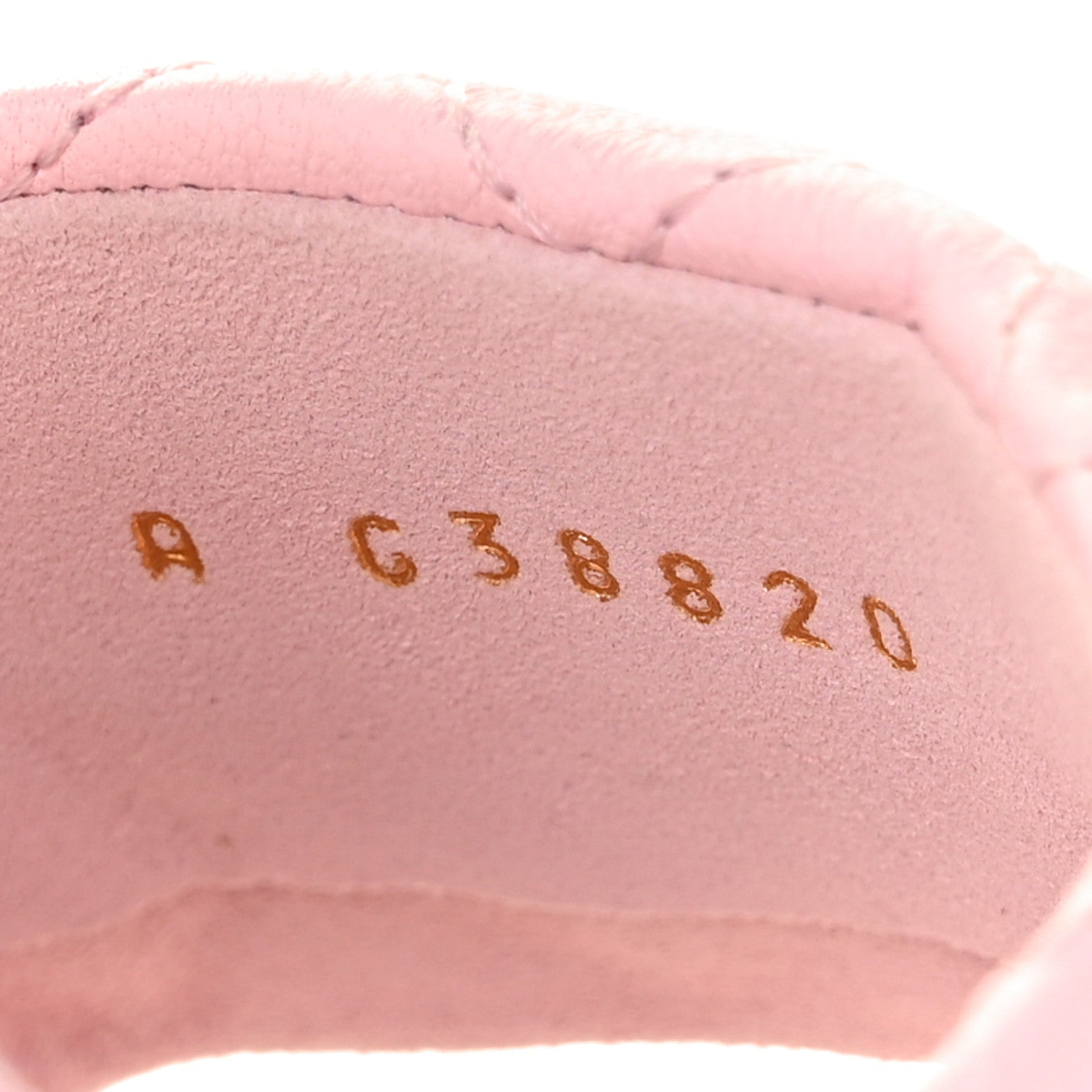 Chanel Lambskin Quilted Textured CC Mules 36 Light Pink 8 of 9