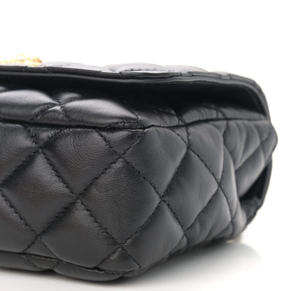 Versace Nappa Quilted Small Medusa Chain Crossbody Black 10 of 10