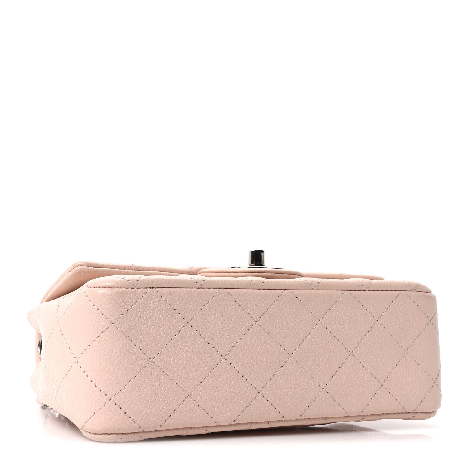 Chanel Caviar Quilted Mini Rectangular Flap Light Pink 4 of 10