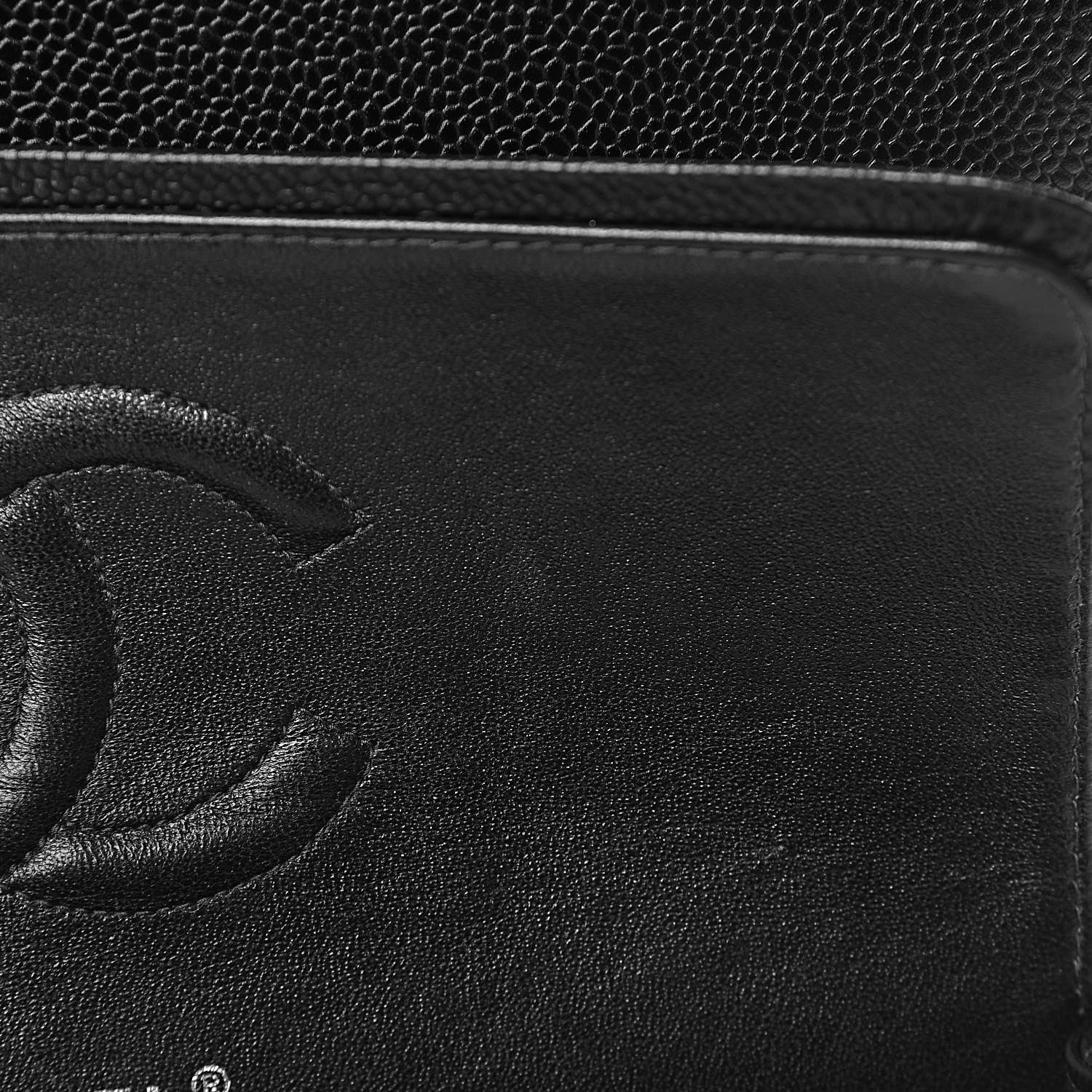 Chanel Caviar Quilted Medium Double Flap Black 11 of 16