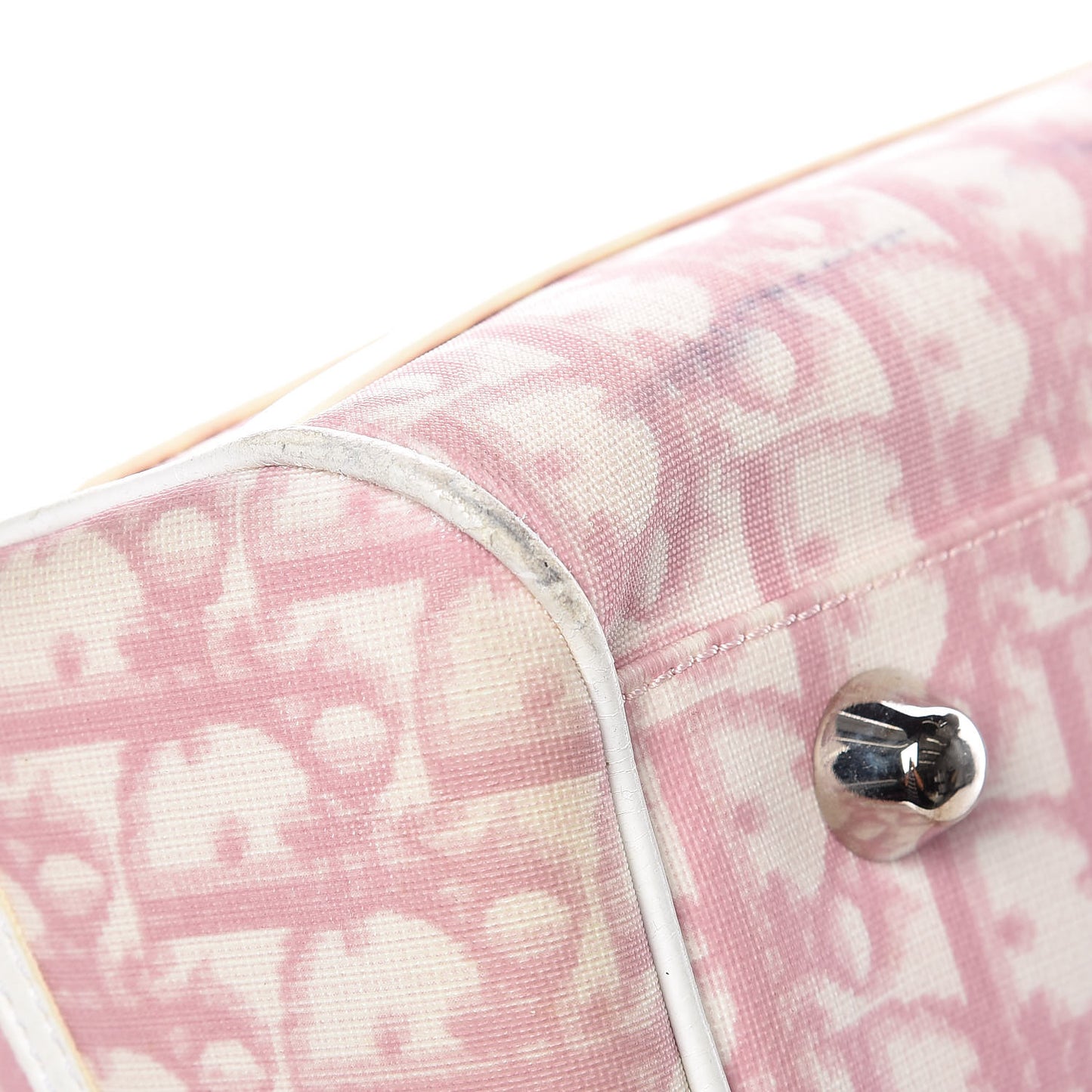Monogram Girly Boston Pink