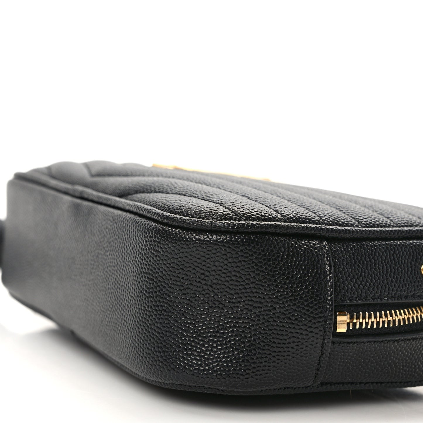 Grain De Poudre Matelasse Monogram Mini Lou Camera Bag Black
