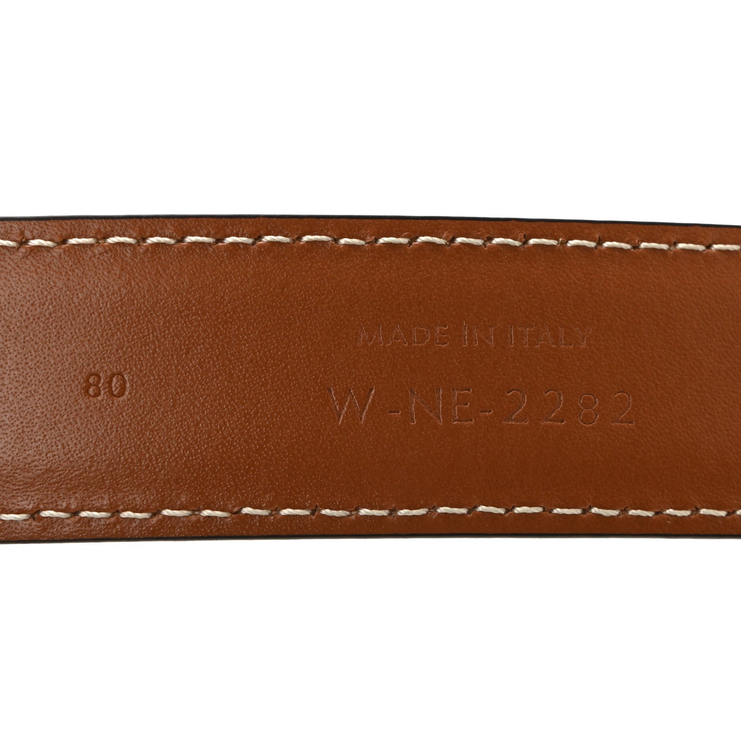 Box Calfskin Medium 25mm Triomphe Belt 80 32 Tan