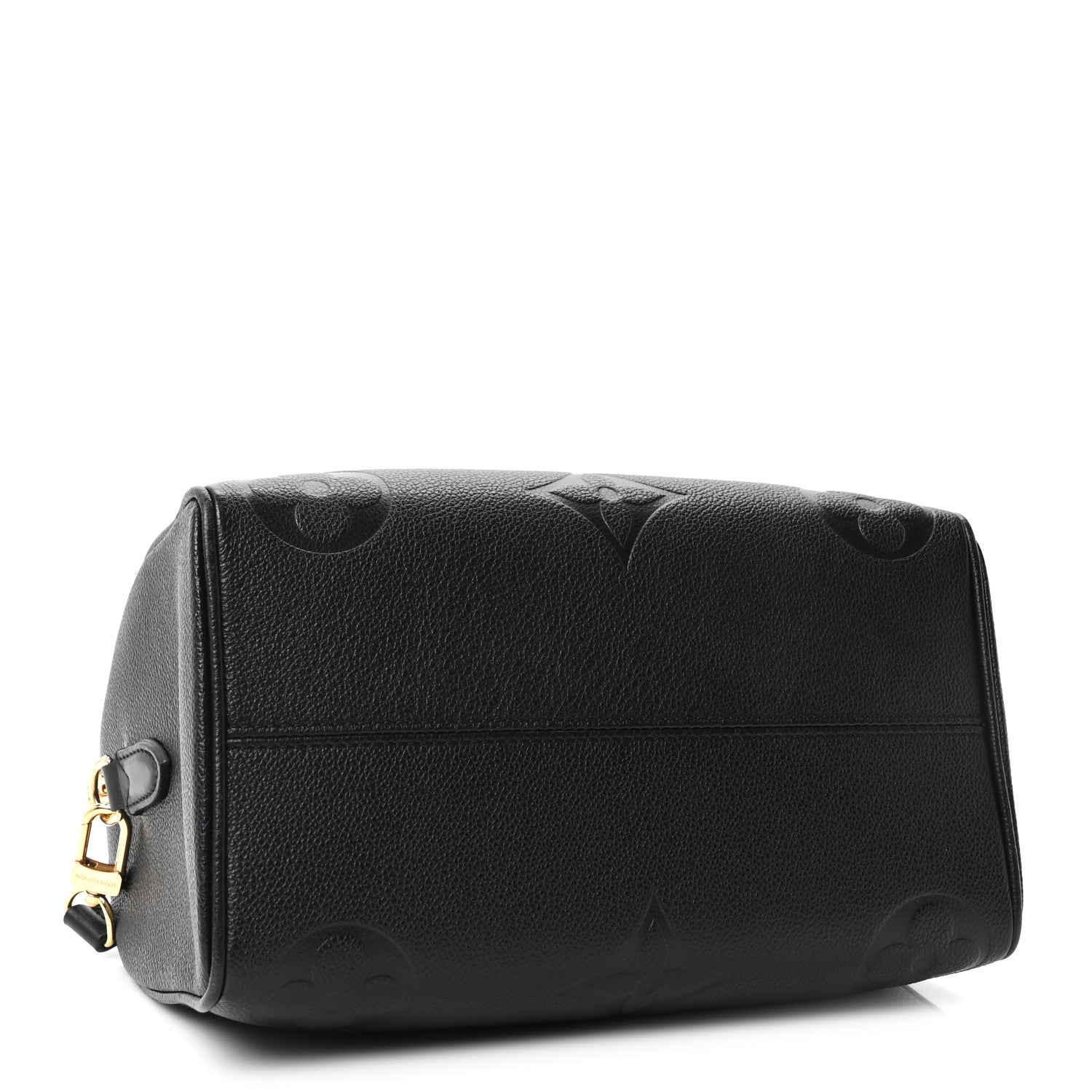 Louis Vuitton Empreinte Monogram Giant Speedy Bandouliere 25 Black 4 of 9