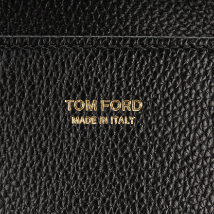Tom Ford Grained Calfskin Medium Jennifer Crossbody Bag Black 6 of 7