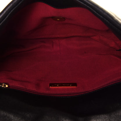 Chanel Lambskin Quilted Large Chanel 19 Flap Black 4 of 5