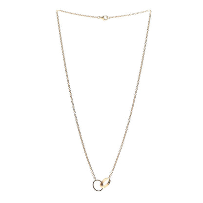Cartier 18K Yellow Gold Interlocking LOVE Necklace 3 of 8
