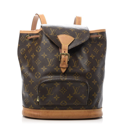Louis Vuitton Monogram Montsouris MM Backpack 2 of 19