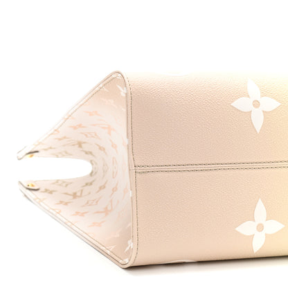 Louis Vuitton Monogram Giant Spring In The City OnTheGo MM Sunset Kaki 8 of 10