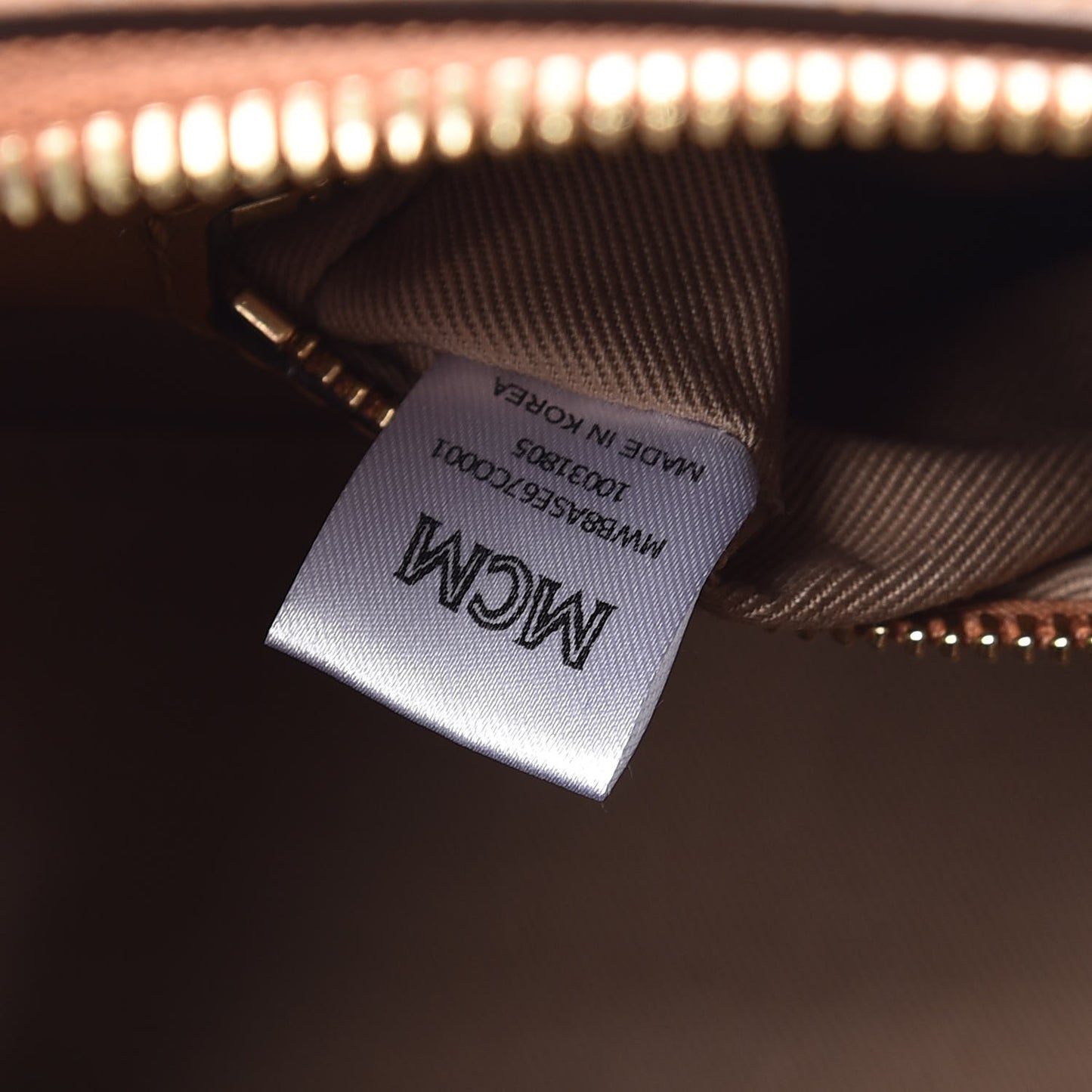 Visetos Small Boston Bag Cognac