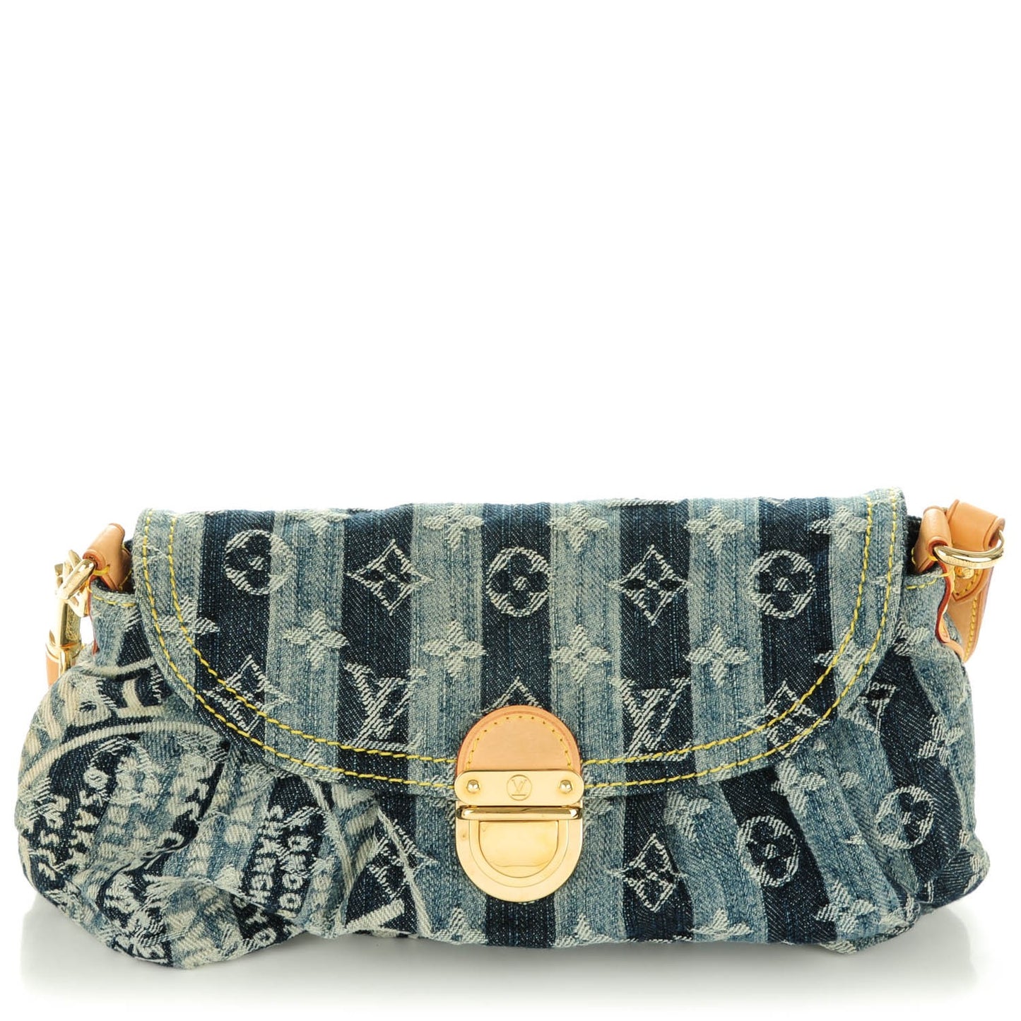 Denim Raye Mini Pleaty
