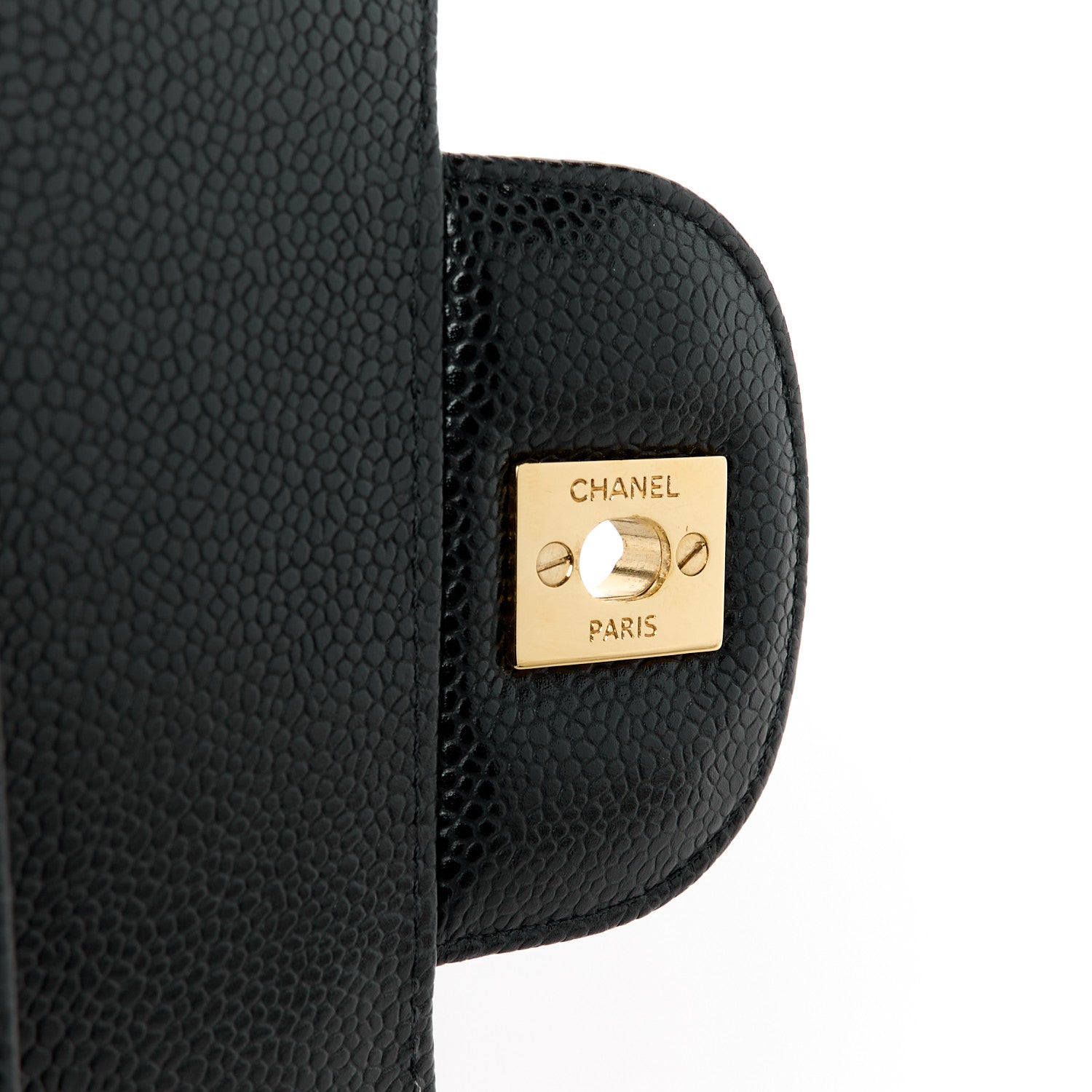 Chanel Caviar Quilted Jumbo Double Flap Black 7 of 11