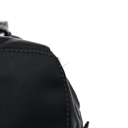 Prada Tessuto Nylon Saffiano Small Backpack Black 9 of 10