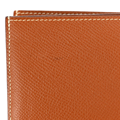 Hermes Epsom MC2 Copernic Compact Colorblock Wallet Gold 8 of 10