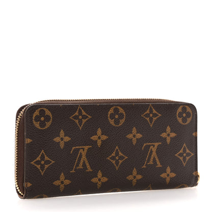 Louis Vuitton Monogram Clemence Wallet Rose Ballerine 3 of 11
