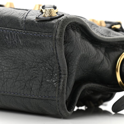 Balenciaga Agneau Giant 12 Gold Hardware Mini City Anthracite 11 of 15