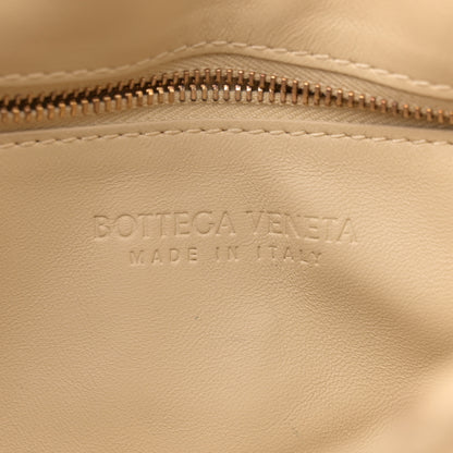Bottega Veneta Lambskin Maxi Intreccio Padded Chain Cassette Crossbody Bag Porridge 6 of 12