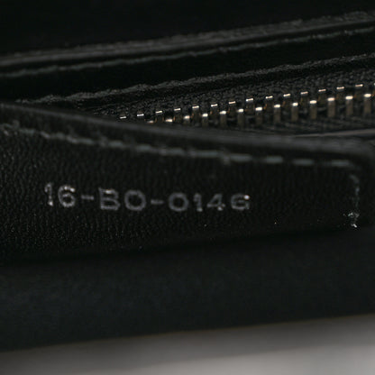 Christian Dior Lambskin Cannage Medium Lady Dior Crystal Strap Black 7 of 11