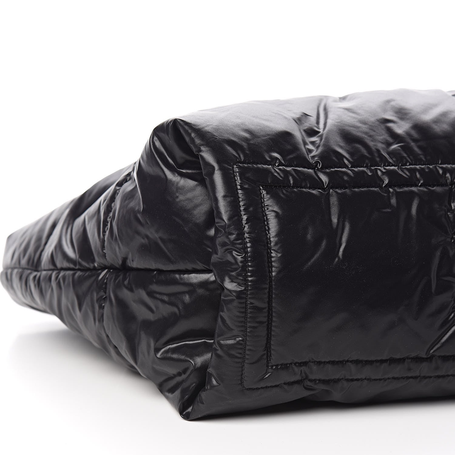 Chanel Nylon Quilted Medium Coco Cocoon Reversible Tote Black 8 of 11