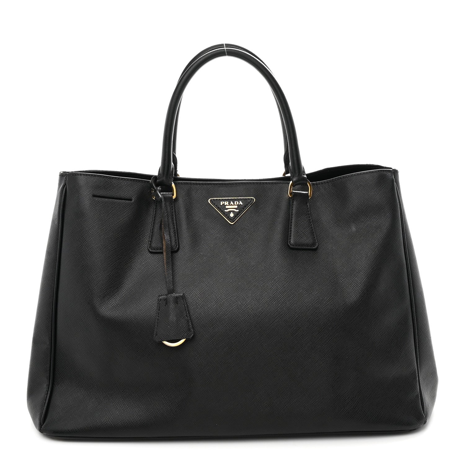Prada Saffiano Lux Large Tote Black 1 of 11