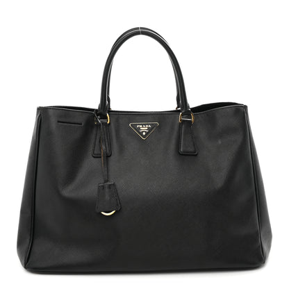 Prada Saffiano Lux Large Tote Black 1 of 11