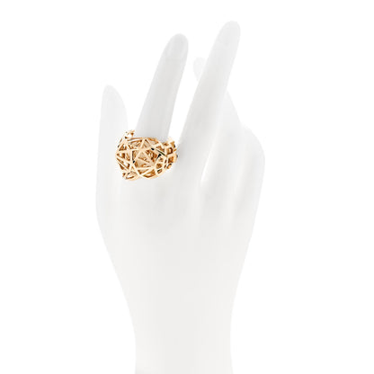 Cartier 18K Yellow Gold Tsavorite Onyx Panthere De Cartier Ring 59 8.75 2 of 8