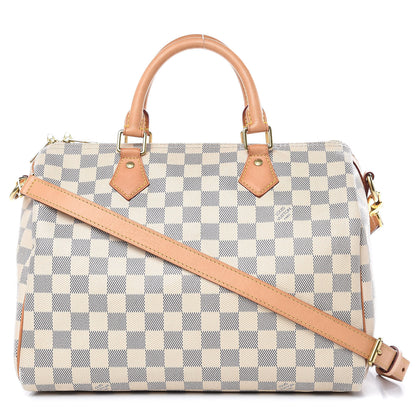 Louis Vuitton Damier Azur Speedy Bandouliere 30 1 of 19