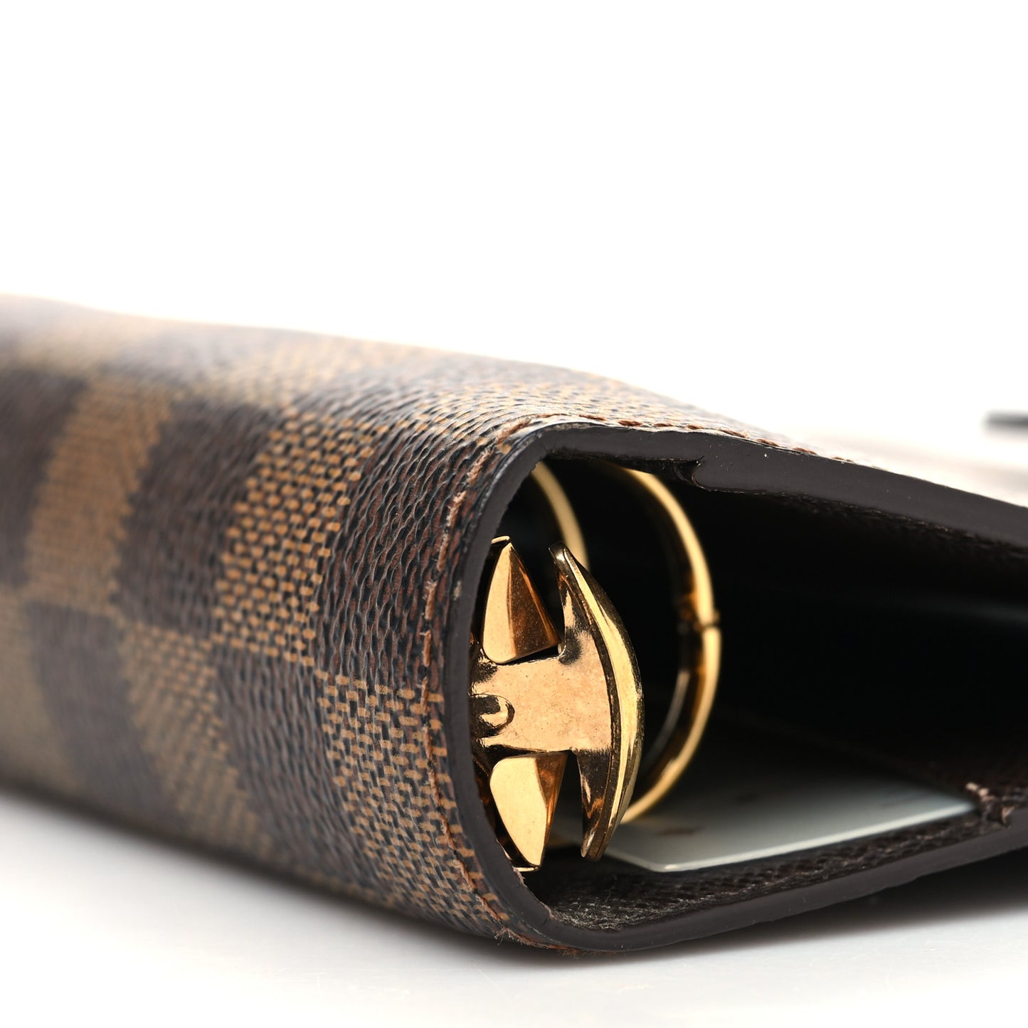 Damier Ebene Medium Ring Agenda Cover