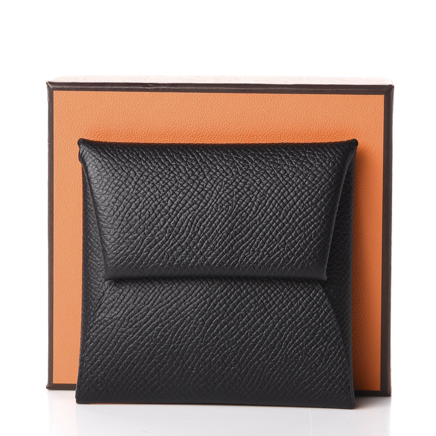 Hermes Epsom Bastia Coin Purse Black 8 of 8