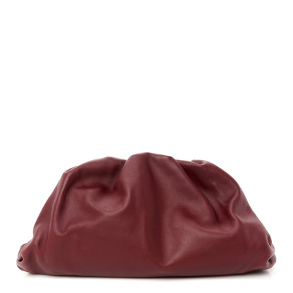Bottega Veneta Smooth Butter Calf The Pouch Oversized Clutch Bordeaux 1 of 11