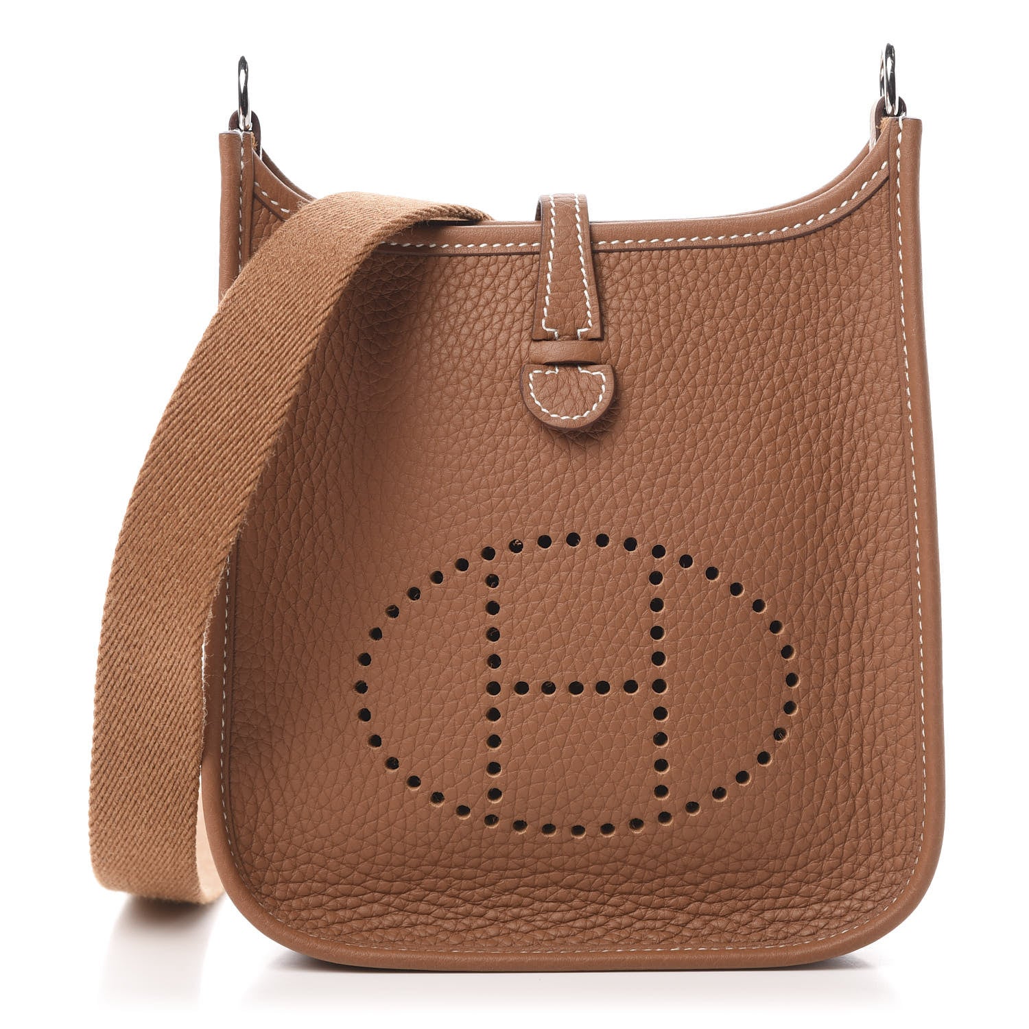 Hermes Taurillon Clemence Evelyne TPM Gold 1 of 11