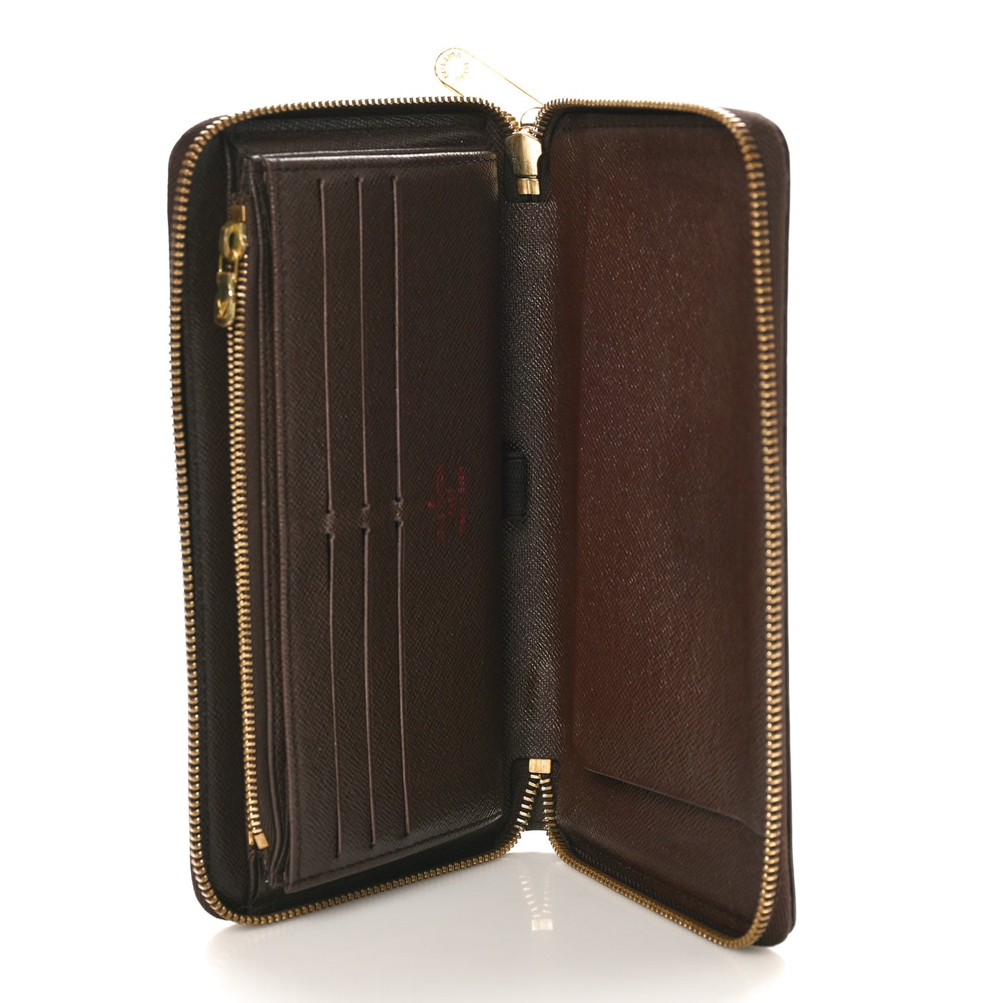 Damier Ebene Zippy Organizer Wallet