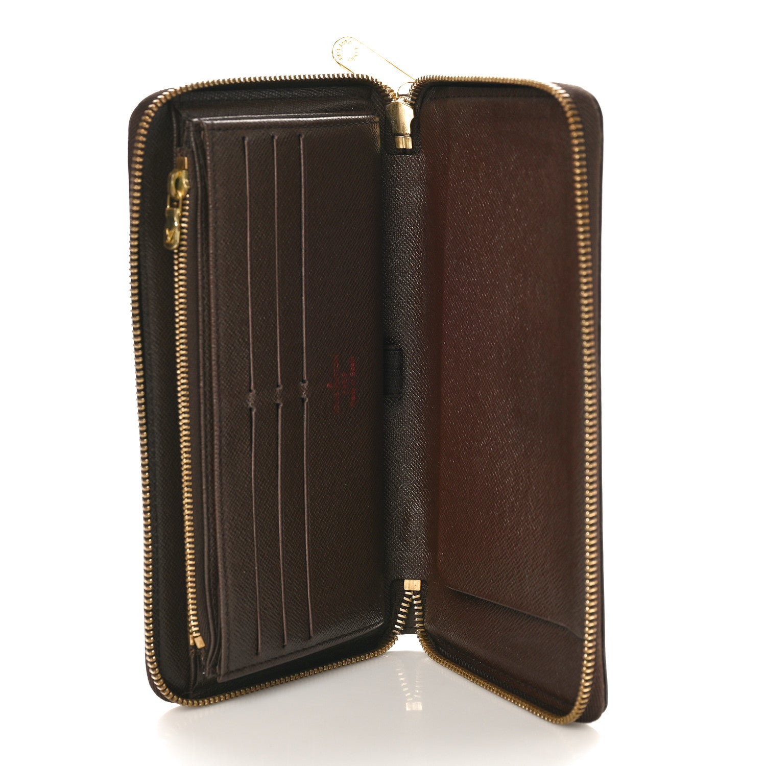 Louis Vuitton Damier Ebene Zippy Organizer Wallet 5 of 8