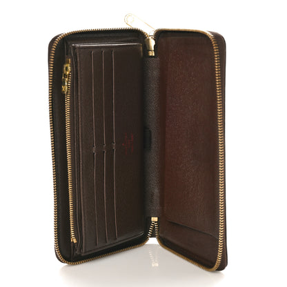 Louis Vuitton Damier Ebene Zippy Organizer Wallet 5 of 8