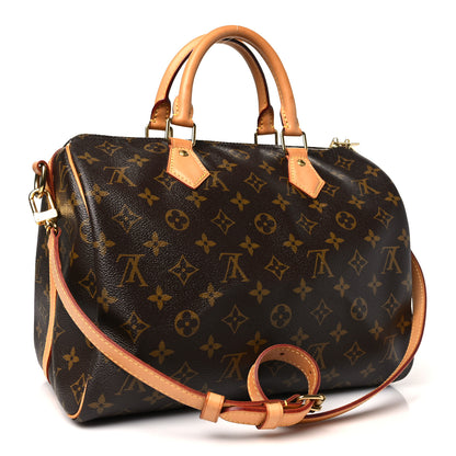 Louis Vuitton Monogram Speedy Bandouliere 30 3 of 9